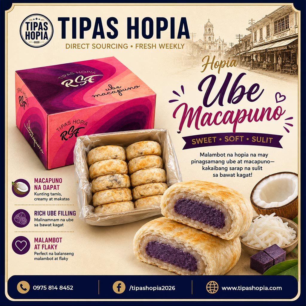 RSF Bakery's Ube Macapuno